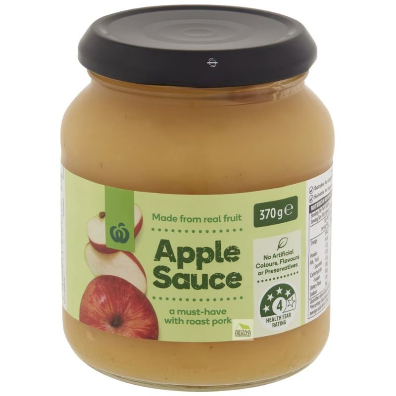 [Expiry: 30/04/2027] Woolworths Apple Sauce 370g