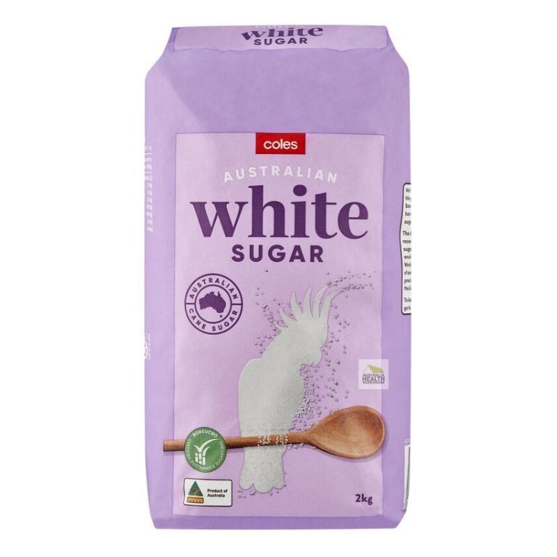 [Expiry Date: 22/05/2027] Coles Australian White Sugar 2kg