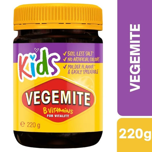 [Expiry Date: 22/06/2027] Vegemite Kids Spread 220g