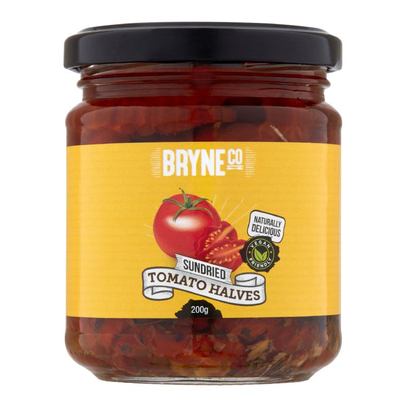 [Expiry Date: 15/05/2028] Bryne Co Sundried Tomato Halves 200g