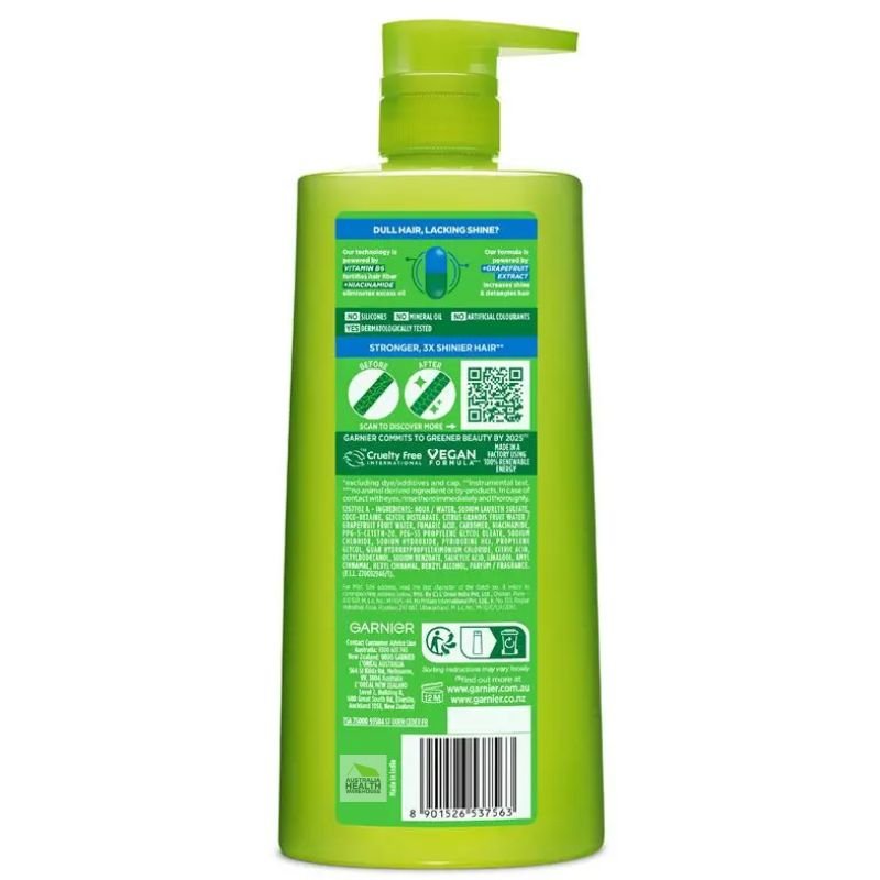 Garnier Fructis Normal Strength & Shine Shampoo 850mL
