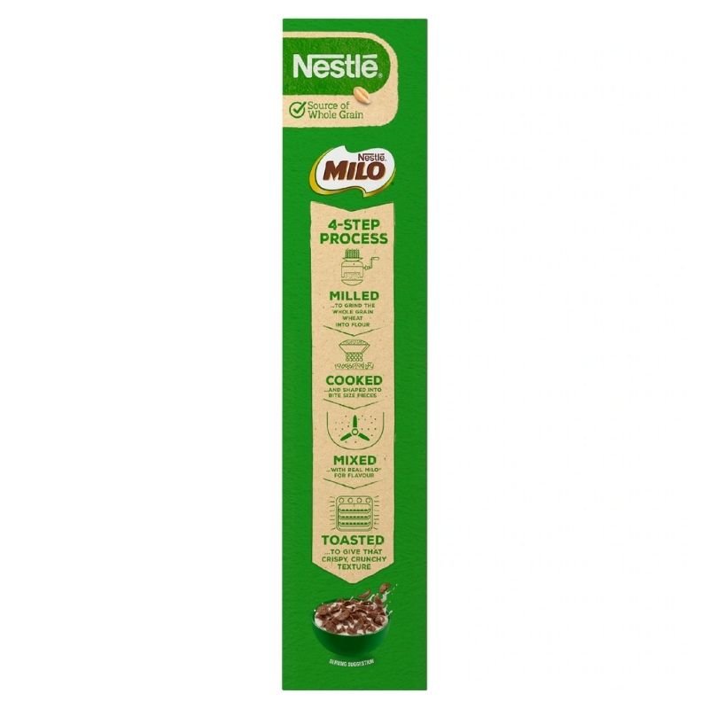 [Expiry Date: 17/01/2027] Nestle Milo Breakfast Cereal 350g