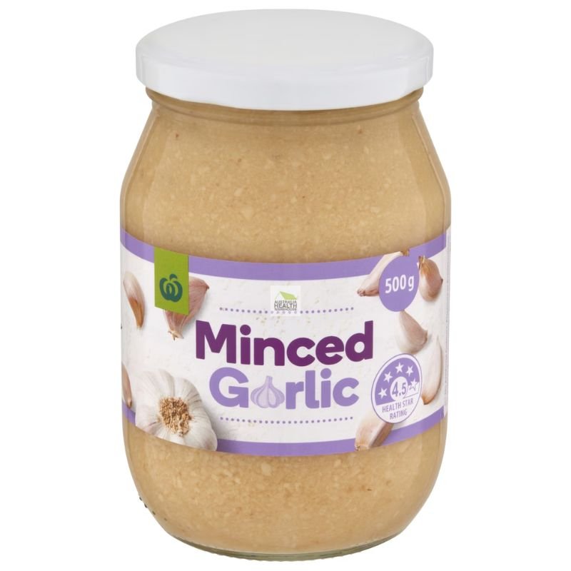 [Expiry Date: 28/11/2026] Woolworths Minced Garlic 500g