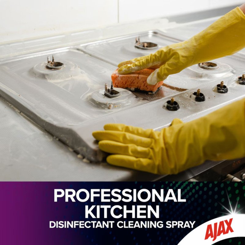 Ajax Professional Kitchen Cleaner Disinfectant Trigger 500mL