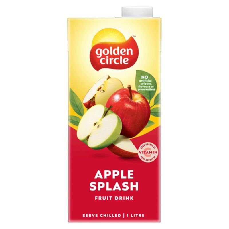 [Expiry Date: 04/10/2026] Golden Circle Apple Splash Fruit Drink 1 Litre