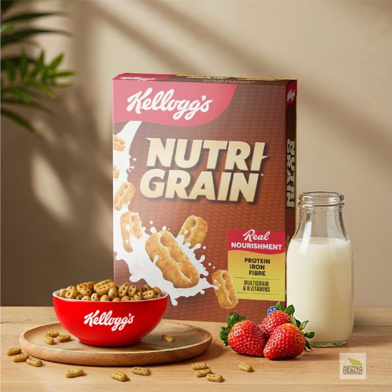 [Expiry: 23/09/2026] Kellogg's Nutri Grain Breakfast Cereal 290g