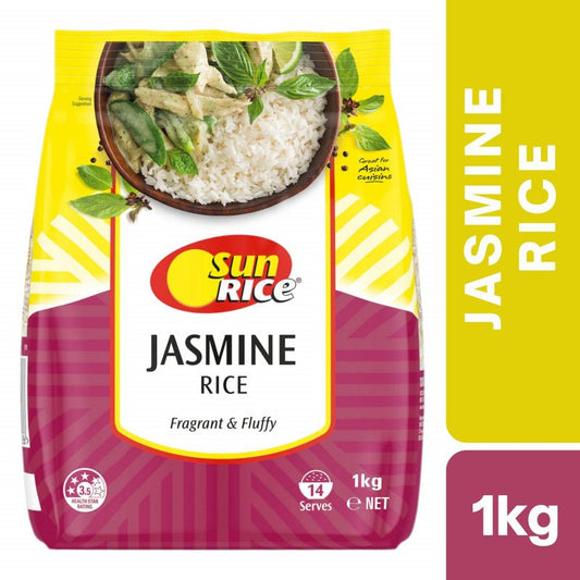 [Expiry Date: 24/05/2027] Sunrice Rice Jasmine 1kg