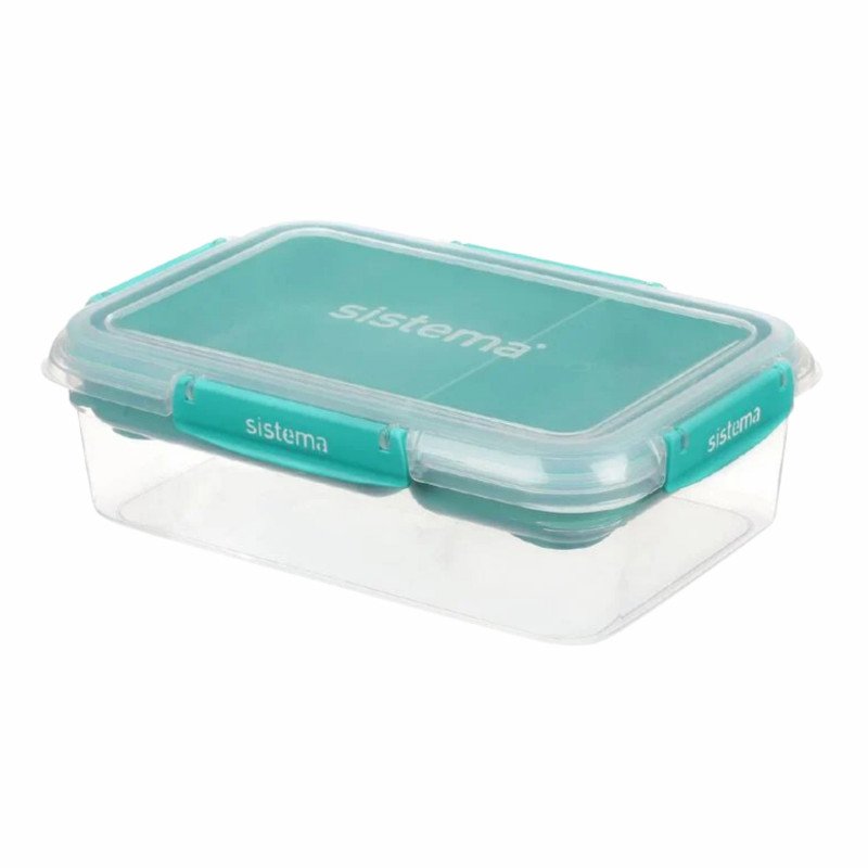 Sistema To Go Rectangle Stax Food Container 2.2 Litre (Green)