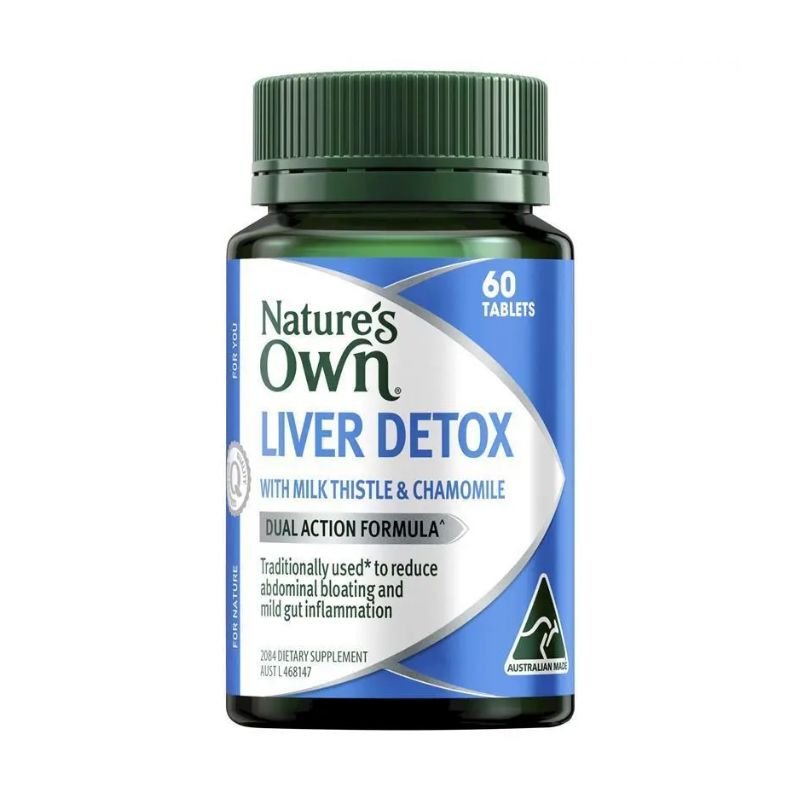 [Expiry: 11/2027] Nature's Own Liver Detox 60 Tablets
