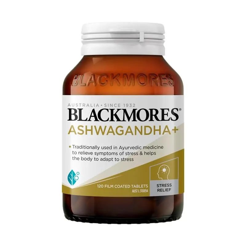 [Expiry: 23/02/2028] Blackmores Ashwagandha+ 120 Tablets