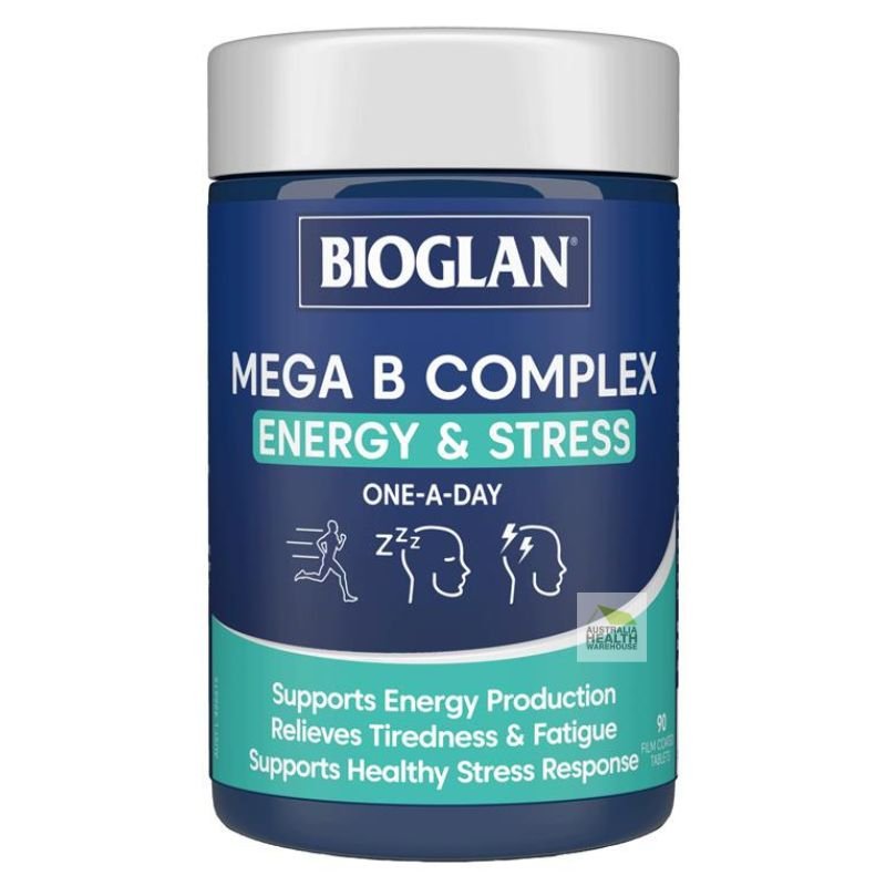 [Expiry: 07/2026] Bioglan Mega B Complex 90 Tablets