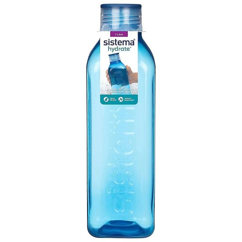 Sistema Hydrate Square Bottle 725mL (Blue)