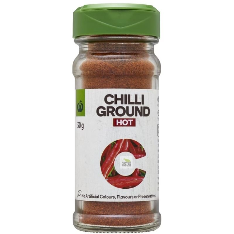 [Expiry: 07/2027] Woolworths Chilli Ground Hot 30g
