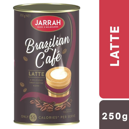 [Expiry Date: 05/11/2027] Jarrah Brazilian Café Latte Instant Coffee 250g