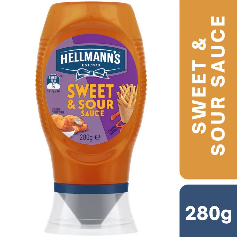 [CLEARANCE Expiry: 09/2026] Hellmann's Sweet & Sour Sauce 280g