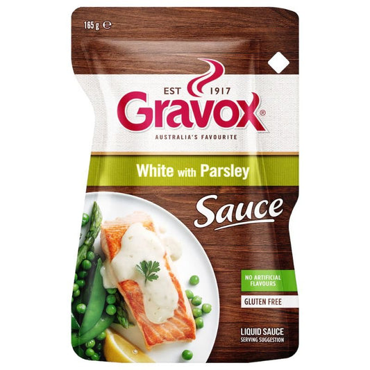 [Expiry Date: 14/04/2027] Gravox White with Parsley Liquid Pouch 165g