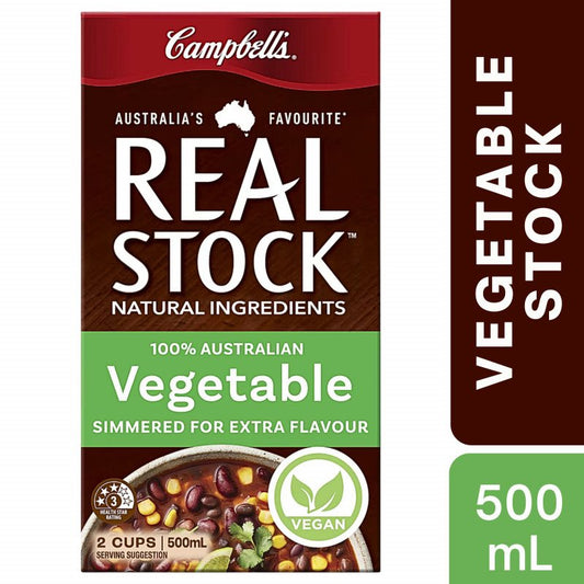 [Expiry Date:19/04/2027] Campbell's Real Stock Vegetable 500mL