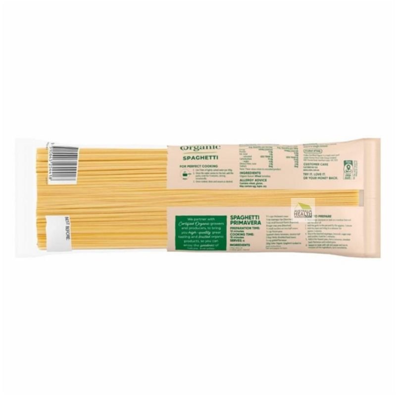 Coles Organic Spaghetti 500g