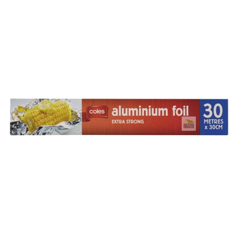 Coles Wrap Foil 30 Metres