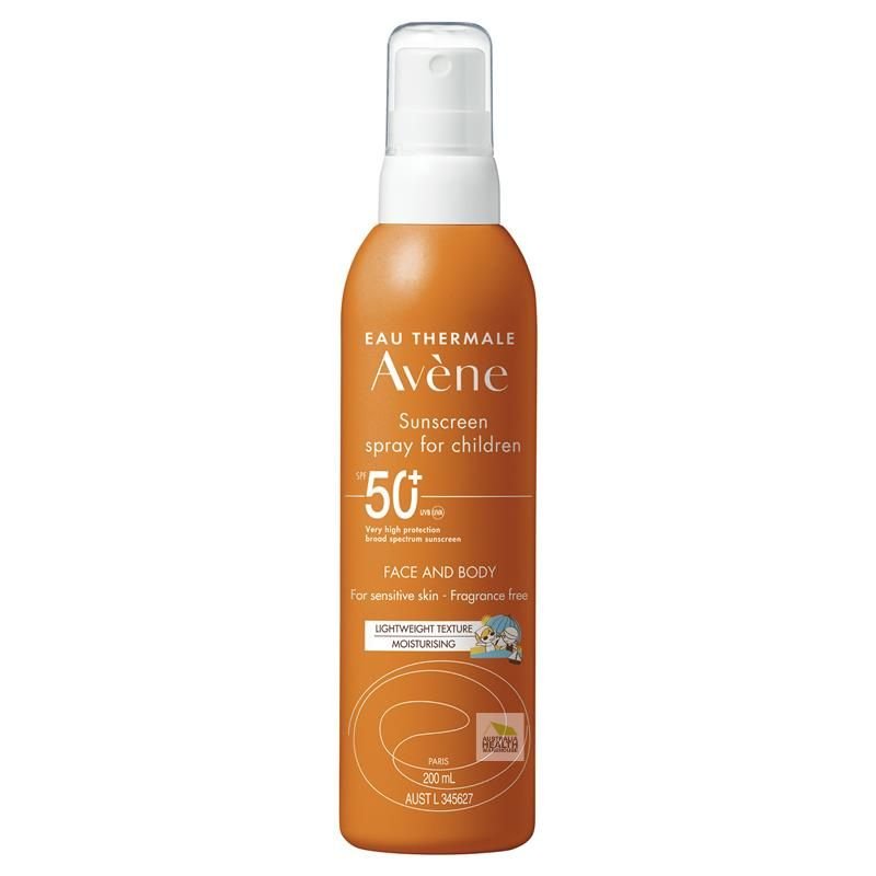 [Expiry: 08/2025] Avène Sunscreen SPF 50+ Face & Body For Children Spray 200mL