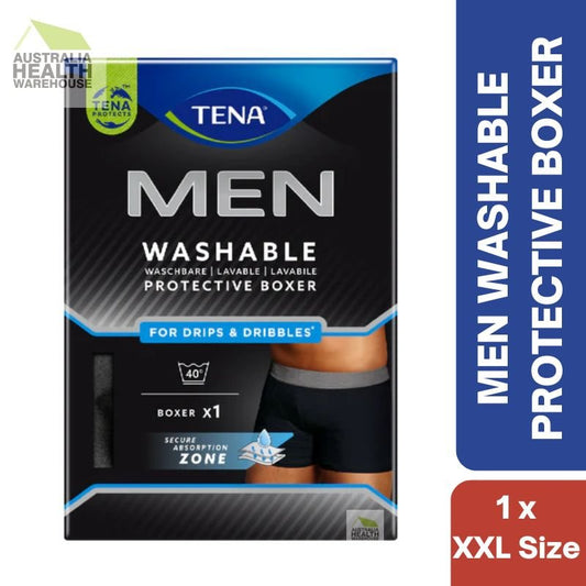 Tena Men Washable Protective Underwear Boxer (XXL Size) 1 Pack