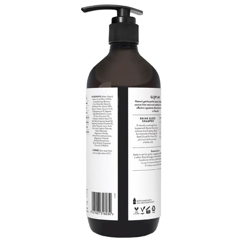 [Expiry Date: 08/2027] Glow Lab Shine Gloss Shampoo 600mL