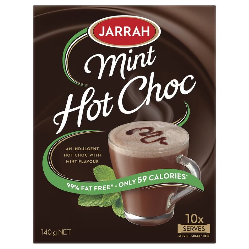 [Expiry: 08/04/2027] Jarrah Mint Hot Chocolate Satchets 10 Pack 125g