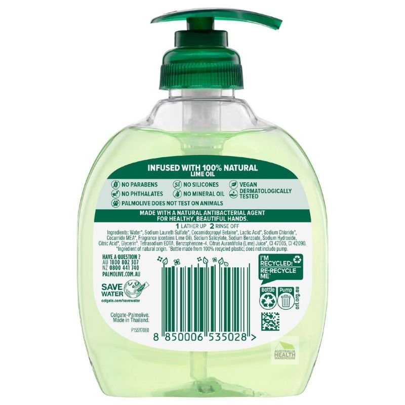 Palmolive Antibacterial Lime Hand Wash 250mL