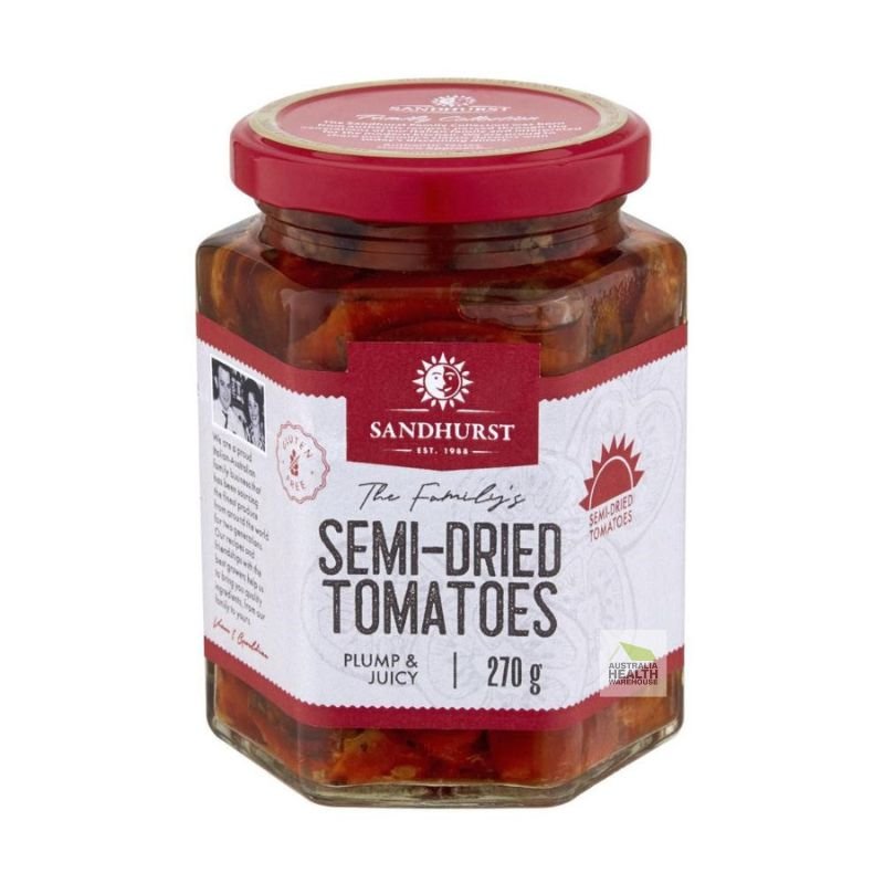 [Expiry: 30/04/2027] Sandhurst Semi-Dried Tomatoes 270g