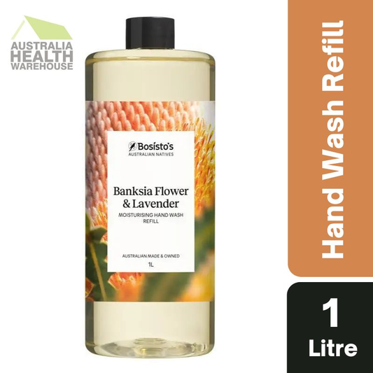 Bosisto's Banksia Flower and Lavender Moisturising Hand Wash Refill - 1 Litre