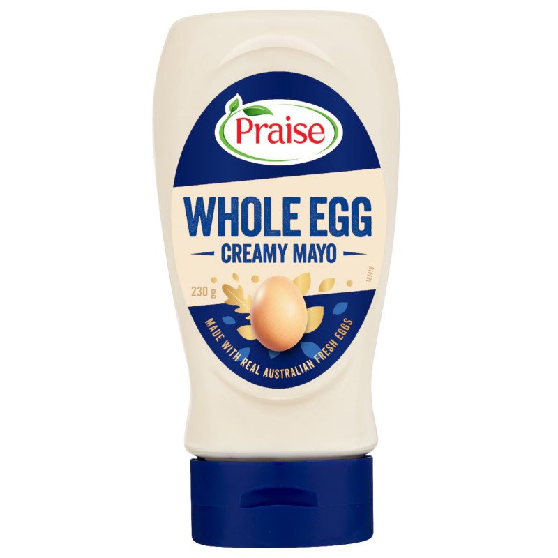 [Expiry Date: 28/02/2027] Praise Whole Egg Creamy Mayo 230g