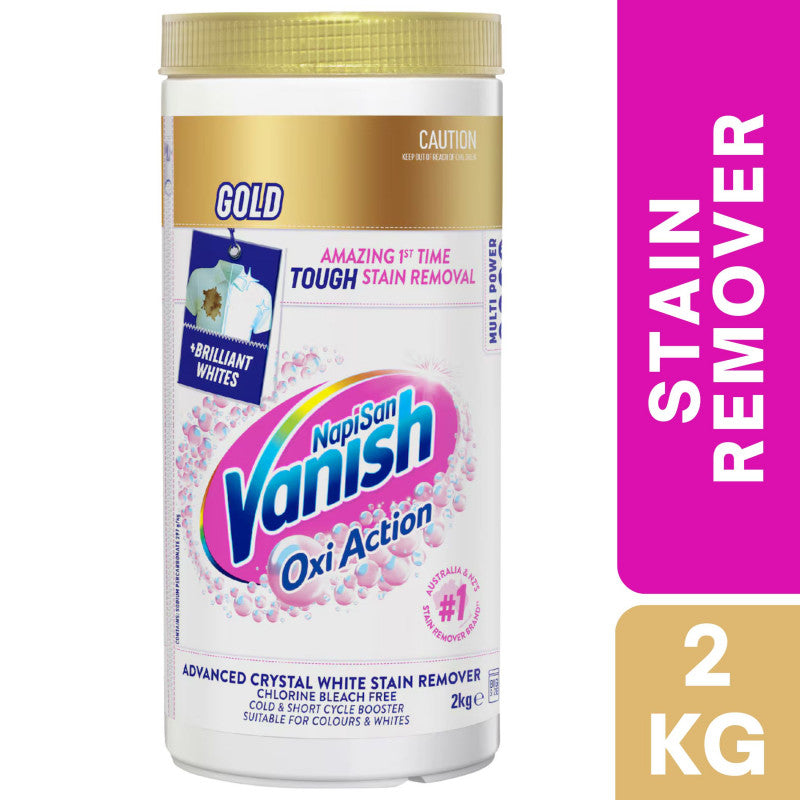 [Expiry Date: 01/2028] Vanish Gold Oxi Action White Stain Remover 2kg