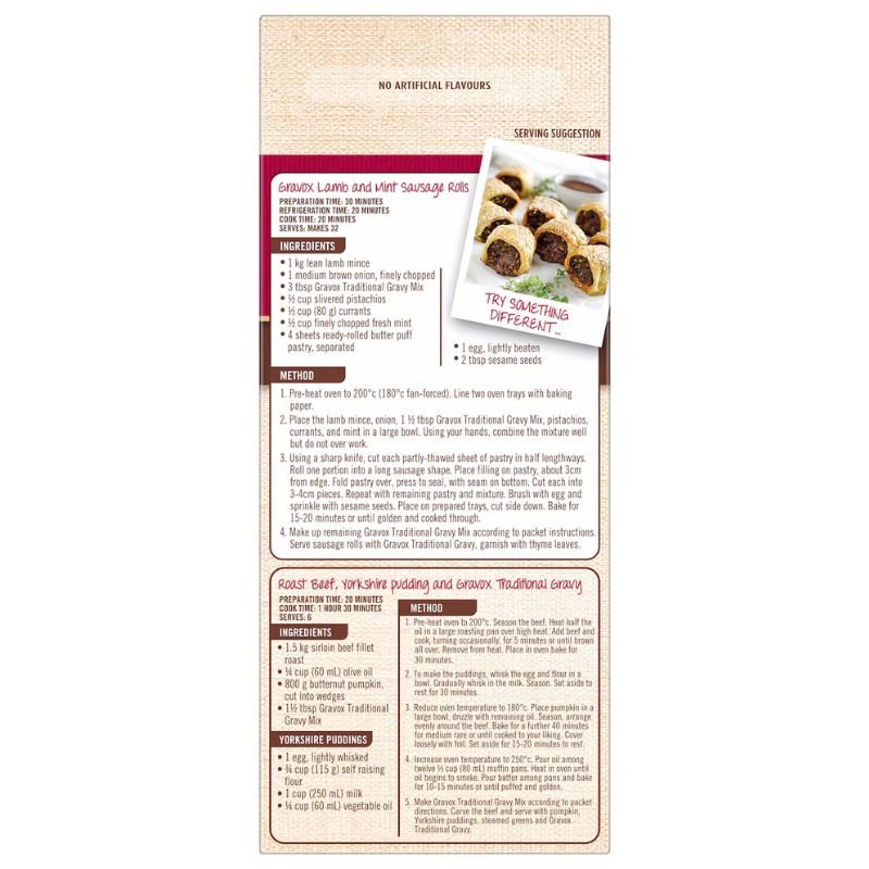 Gravox Traditional Gravy Mix 425g