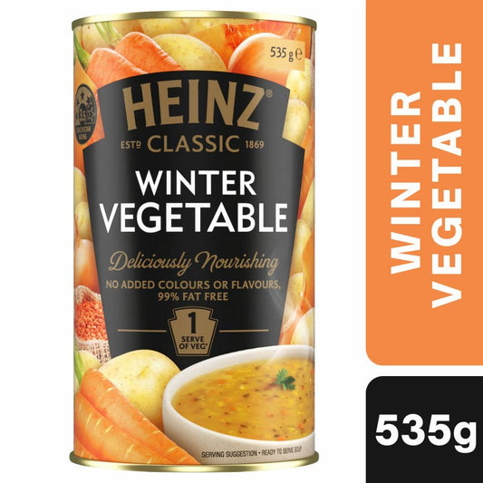 [Expiry Date: 31/07/2028] Heinz Classic Winter Vegetable Soup 535g