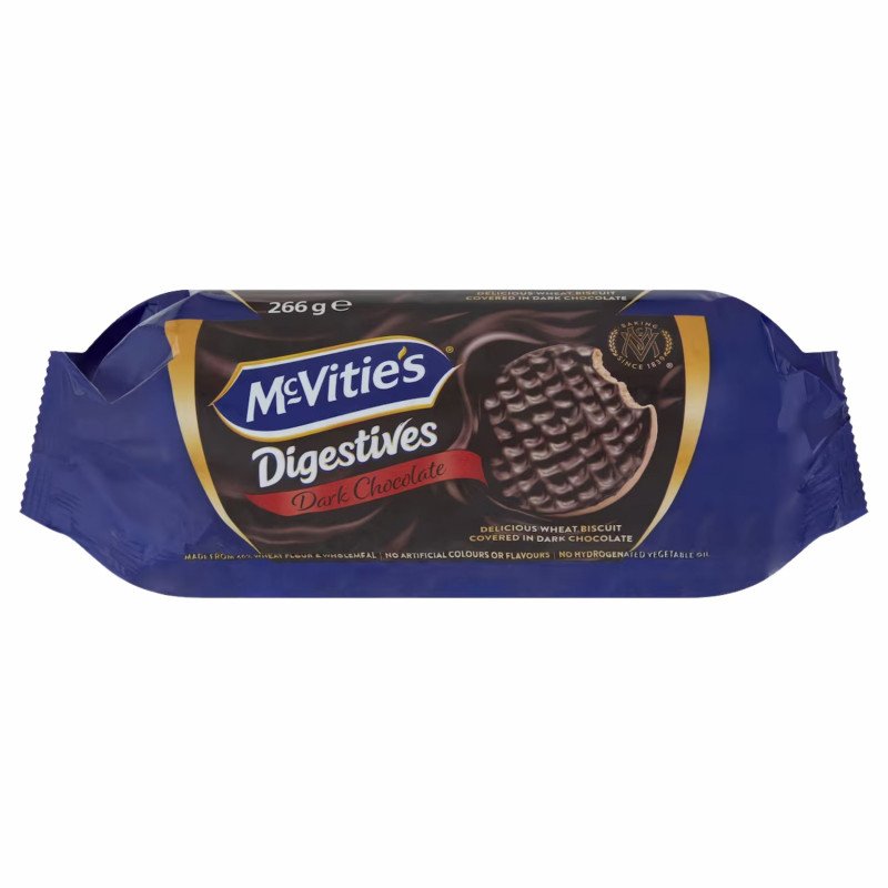 [Expiry Date: 28/11/2026] McVitie's Digestives Dark Chocolate 266g