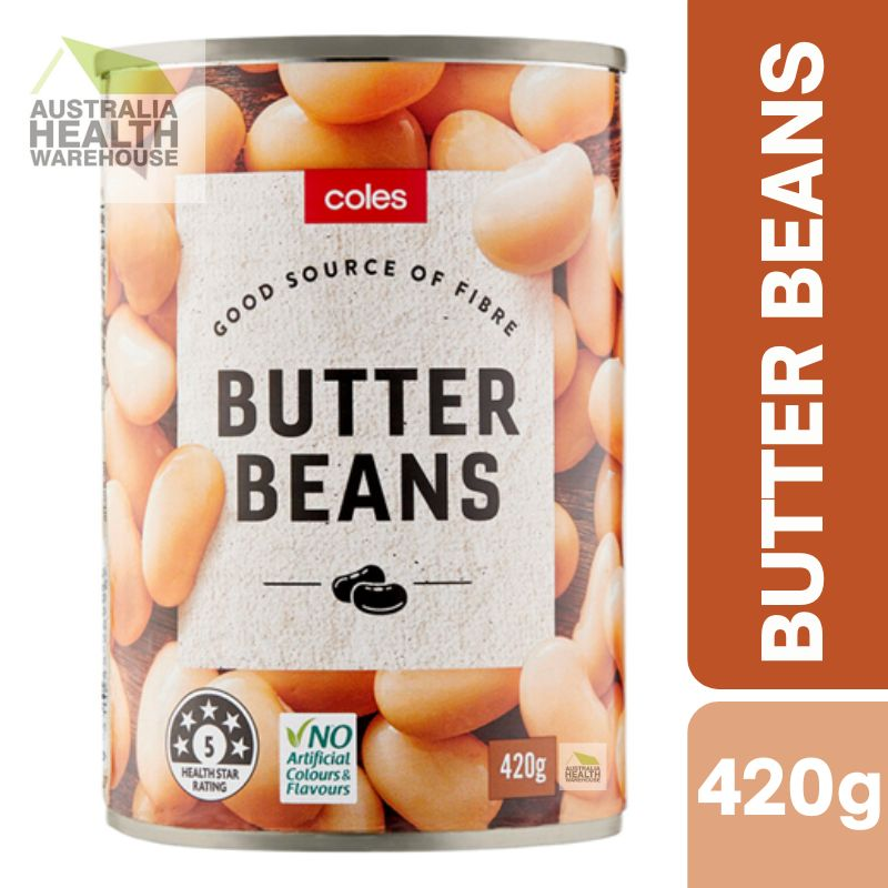 [Expiry Date: 30/06/2028] Coles Beans Butter  420g