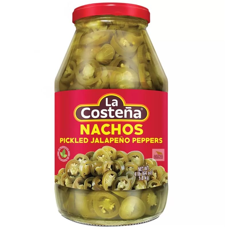 [Expiry: 17/02/2028] La Costena Nachos Pickled Jalapeno Peppers 1.8kg