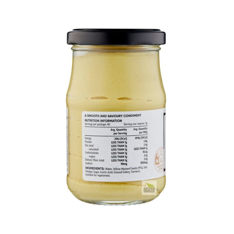 [Expiry: 23/01/2027] Coles Dijon Mustard 200g