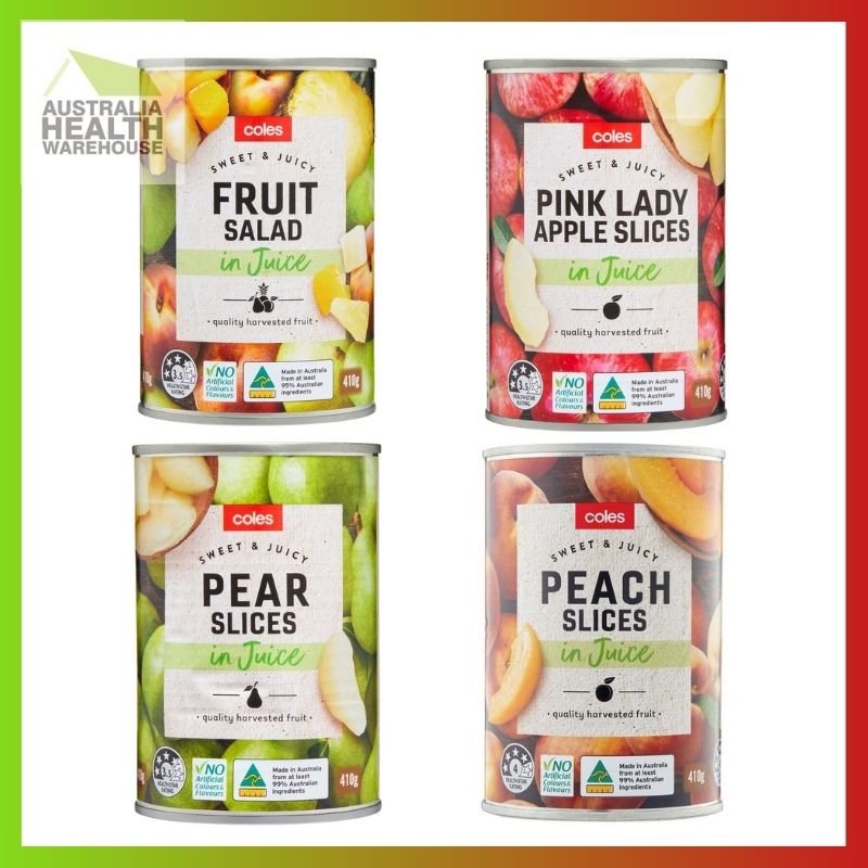 Coles Australian Fruits in Juice 410g