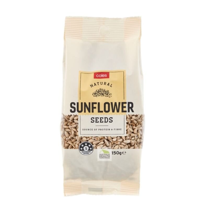 Coles Natural Sunflower Seeds 150g
