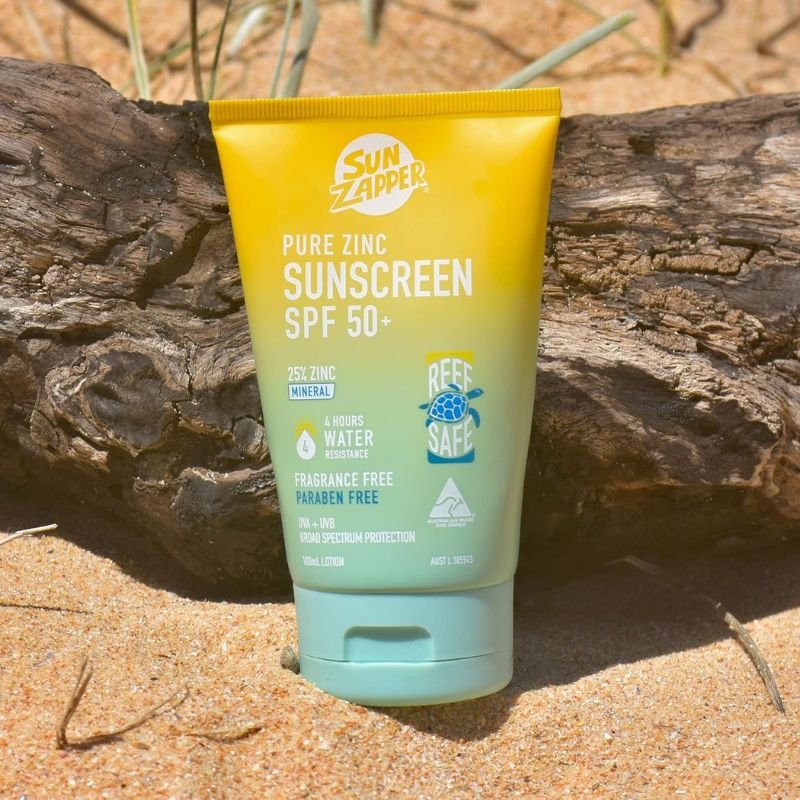 [Expiry: 03/2026] Sun Zapper Pure Zinc Mineral Sunscreen SPF 50+ 100mL