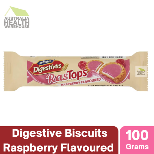 McVitie's Digestives RasTops Raspberry 100g