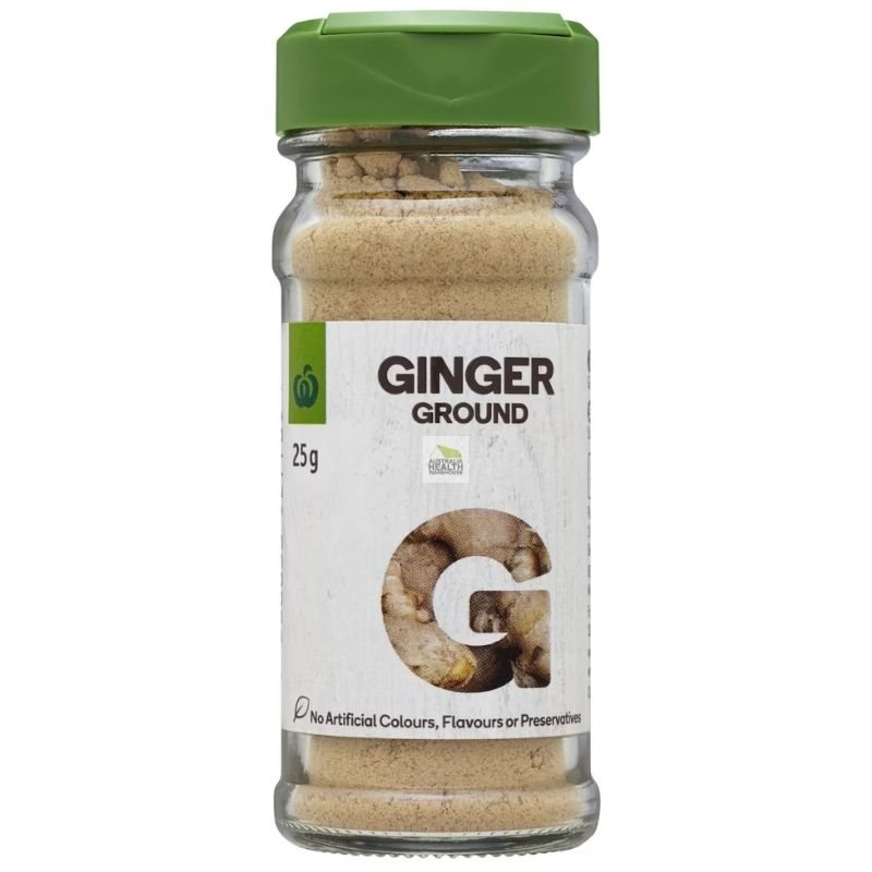 [Expiry: 07/2029] Woolworths Ginger Ground 25g