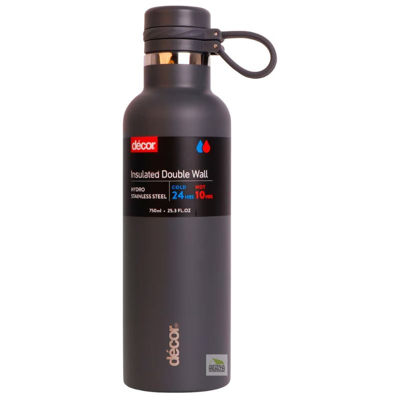 Decor Insulated Double Wall Hydro Stainless Steel Bottle 750mL (PURPLE)