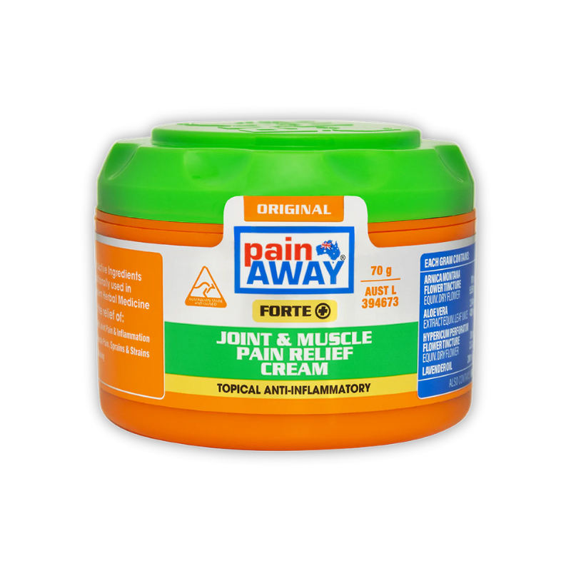 [Expiry: 03/2028] Pain Away Forte + Joint & Muscle Pain Relief Cream 70g