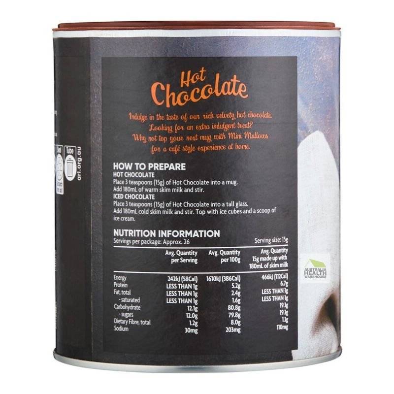 Coles Drinking Hot Chocolate 400g