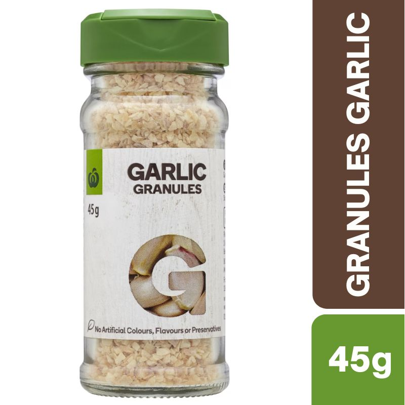 [Expiry Date: 15/04/2029] Woolworths Garlic Granules 45g