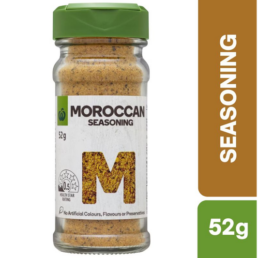 [Expiry: 08/2027] Woolworths Moroccan Seasoning 52g