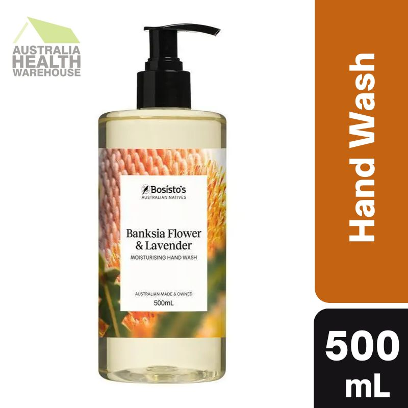 Bosisto's Banksia Flower & Lavender Moisturising Hand Wash 500mL Pump