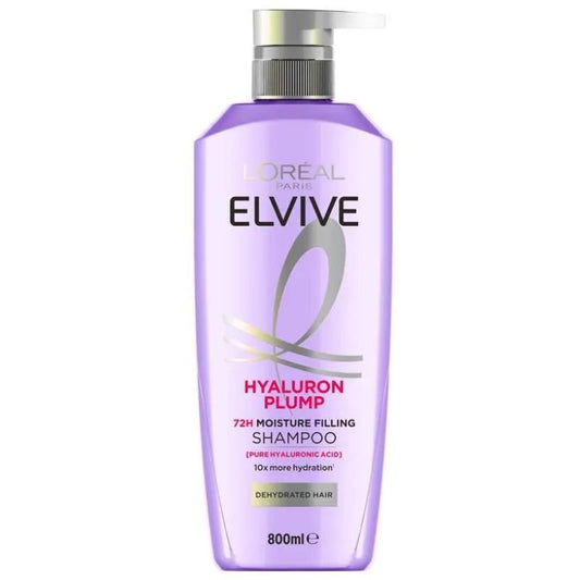 L'Oreal Elvive Hyaluron Plump Shampoo 800mL